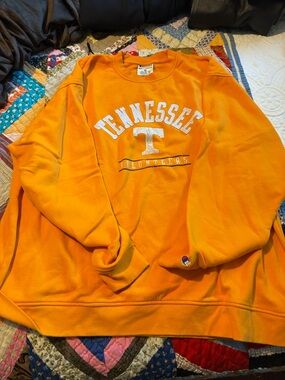 Champion Orange Tennessee Volunteers Crewneck Sweatshirt